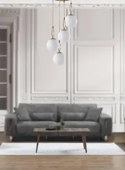 Lustra Cookcard, Alb