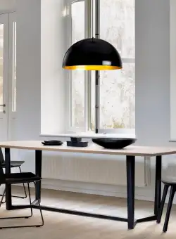 Lustra Glassa-6, Negru