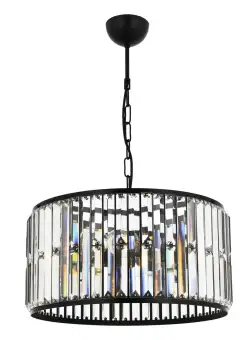 Lustra Hunt Chandelier 1667, Negru