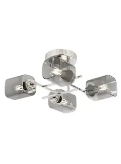 Lustra Hunt Chandelier 1836-4, Silver