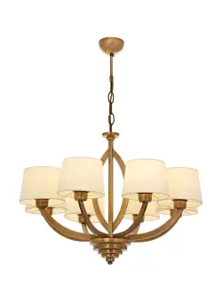 Lustra Hunt Chandelier 1876-8, Crem