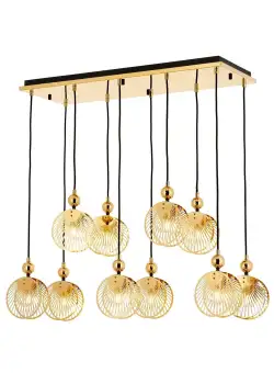 Lustra Hunt Chandelier 4316-10, Auriu