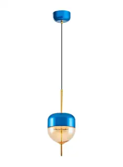 Lustra L1791 Chandelier, Albastru