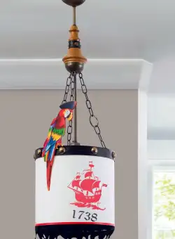 Lustra Pirate Chandelier, Multicolor