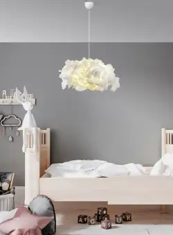 Lustra Serenity Chandelier, Alb