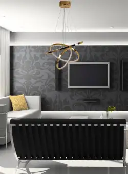 Lustra Voltar, Auriu