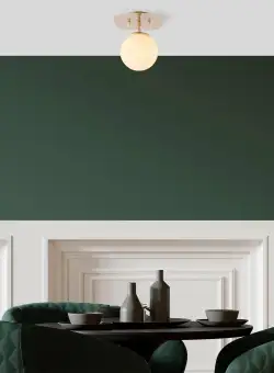 Lustra Well Chandelier, Auriu