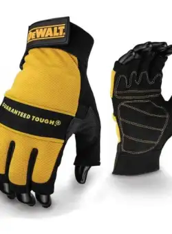 Manusi Profesionale DeWalt DPG23L Piele Sintetica Fara Degete Marime L