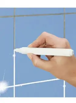 Marker Corector pentru Rosturi, Uscare Rapida, Alb