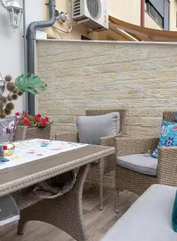 Marmura Catania Cream Rizata, 10 x 30 x 1.5 cm