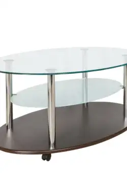 Masa cafea Bacara, Wenge, 104 Cm