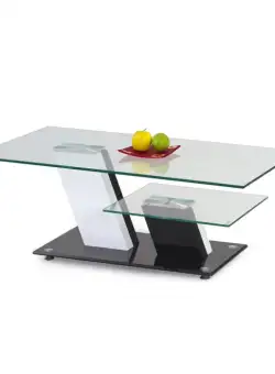 Masa cafea SAVANA, sticla, 110x60x45 cm