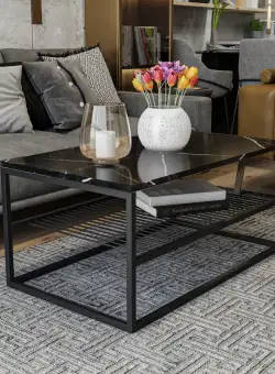 Masa de cafea Asude neagra