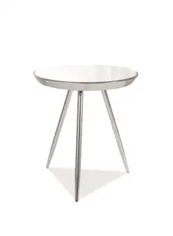 Masa de cafea Bora C silver – Ø41 x h46 cm