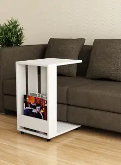 Masa de cafea Edi alba