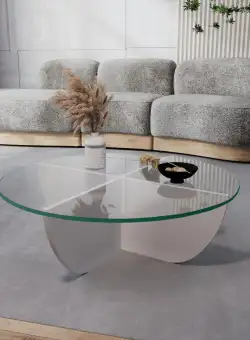 Masa de cafea Lily alba