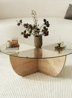 Masa de cafea Lily stejar