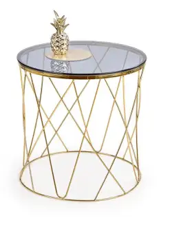 Masa de cafea Selena gold - h55 cm