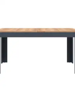 Masa Extensibila Boho, Stejar Riviera Si Stejar Bleumarin, 160/206.6 x 78.2 x 90.2 Cm