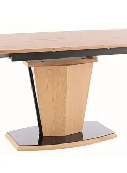 Masa Extensibila Houston Stejar - l80 x h76 x L120-160 cm