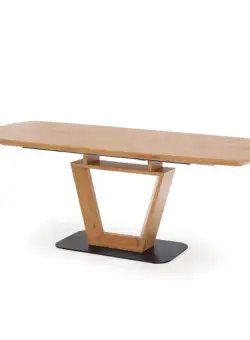 Masa extensibila MDF + metal Blacky - L 160-220 x l 90 x h 76 cm