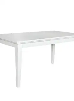Masa Extensibila Saint Tropez, Vopsit Alb, 160/215 x 90 x 77.5 Cm