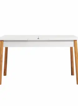 Masa extensibila Santiago pin/alba