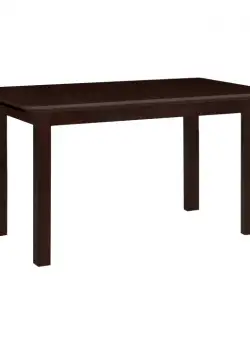 Masa extensibila WENUS II S, 6 persoane, maro inchis, 140 180x80x76 cm