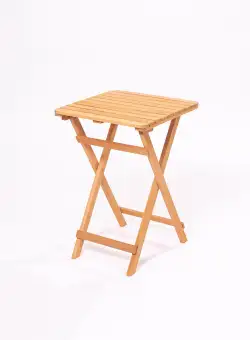 Masa gradina Carla, Fag, 100% lemn de fag, L 50 x l 50 x H 72 cm