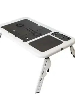Masa Laptop E-Table, Suport USB, 2 Coolere