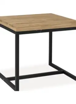 Masa pentru cafea Loras C furnir - L 60 x l 60 x h 54 cm