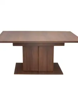 Masa SOFIA, 8 persoane, maro, 160x85x75 cm