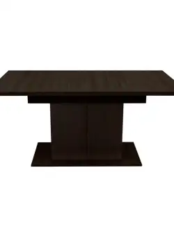 Masa SOFIA, 8 persoane, sonoma inchis, 160x85x75 cm