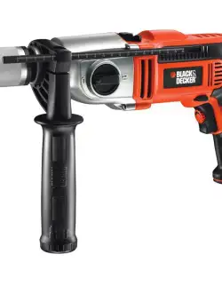 Masina de gaurit Black+Decker KR911K 910W + kitbox