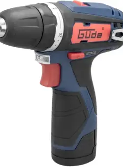 Masina de gaurit cu acumulator plus set de biti BS 12-131-04K Gude 58601, 12 V, 1.3 Ah