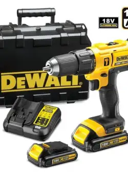 Masina de gaurit si insurubat DeWALT DCD776C2 cu percutie 18V 1.3Ah