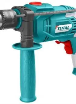 Masina de gaurit TOTAL, cu percutie, 650W