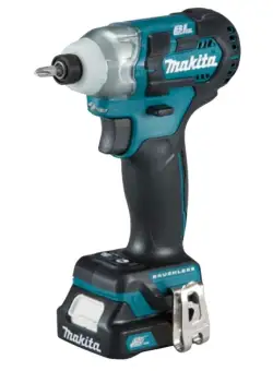 Masina de insurubat cu impact cu acumulatorI Li-Ion Makita TD111DWAE, 2x10.8 V, 4 Ah