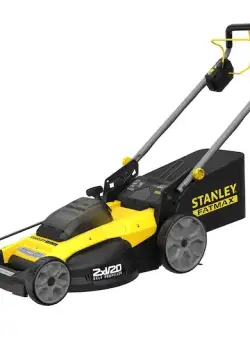 Masina De Tuns Iarba Stanley Fatmax SFMCMWS251B 5 niveluri de taiere pe inaltime Sac colector Naked