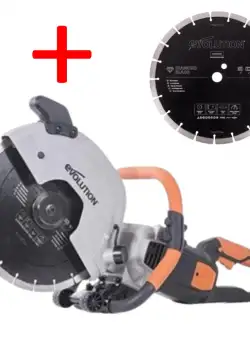 Masina electrica de debitat zidarie, beton si piatra naturala R300DCT Evolution 012-0003, 2400 W, O300 mm