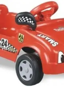 Masina Smart cu pedale rosie Dolu