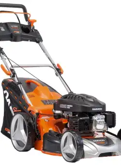 Masina tuns gazonul Daewoo DLM5100SP Benzina 4.8 CP 4 timpi 53.5 cm 60 L Sac colector