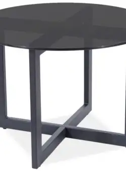 Masuta cafea Almeria B Black – H45