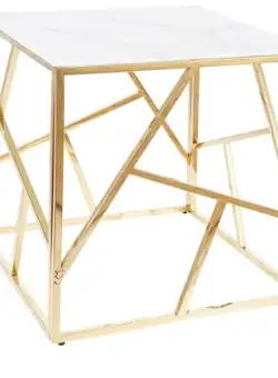 Masuta cafea Escada B II Marmura/Gold - H55