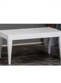 Masuta cafea GRS 2204, alb, 100x60x48,5 cm