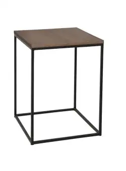 Masuta de cafea Atlantis nuc / negru