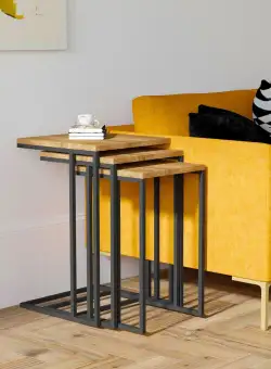 MASUTA DE CAFEA Pino, Nuc, 40x60x40 cm