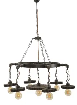 Mauro Ferretti Candelabru In Stil Industrial Cm Ø 85X30