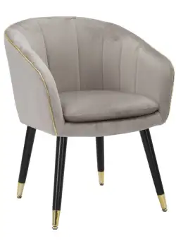 Mauro Ferretti Fotoliu PARIS GRI/AURIU CM 62X58X78