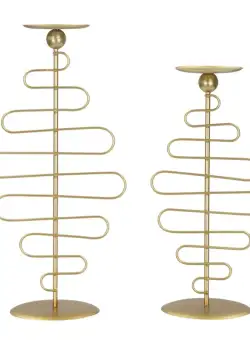 Mauro Ferretti PERECHE DE SUPORT LUMANARE ALID CM 25X16X51 - 20X16X43